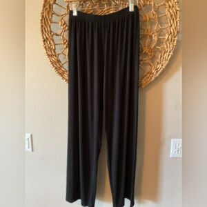 Aritzia brand Women’s Elegant Black Wide Leg Pants. Lightweight. Size Medium.